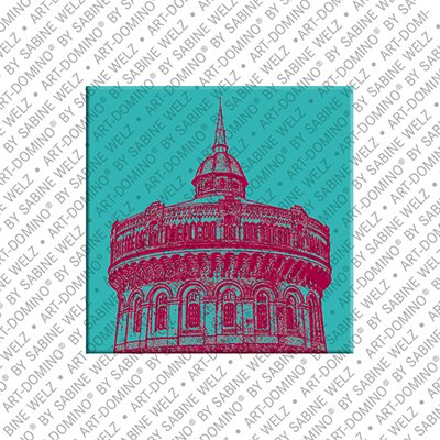 ART-DOMINO® BY SABINE WELZ Kiel – Ravensberger Wasserturm 1