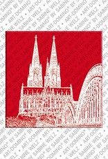 ART-DOMINO® BY SABINE WELZ Cologne - Cologne Cathedral - 1