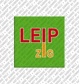 ART-DOMINO® BY SABINE WELZ Magnet Leipzig - 00