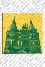 ART-DOMINO® BY SABINE WELZ Lübeck – Holstentor 1