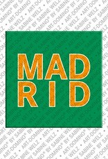 MAGNET-STORIES Madrid – Schriftzug Madrid