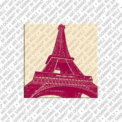 ART-DOMINO® BY SABINE WELZ Paris - Eiffel Tower 1