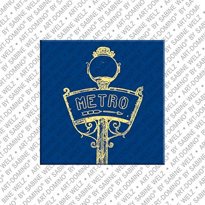 MAGNET-STORIES Paris - Metro sign