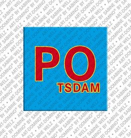 ART-DOMINO® BY SABINE WELZ Magnet Potsdam - 00