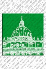 ART-DOMINO® BY SABINE WELZ Rome – St. Peter's Basilica - 01