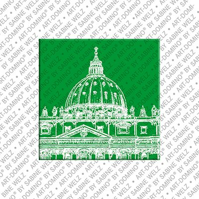 ART-DOMINO® BY SABINE WELZ Rome – Basilique Saint-Pierre - 01