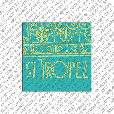 ART-DOMINO® BY SABINE WELZ  Saint Tropez - Signe St. Tropez