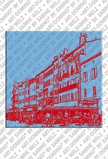 MAGNET-STORIES  Saint Tropez - Houses at the harbor u. Seneqier