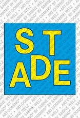 MAGNET-STORIES Stade – Schriftzug Stade