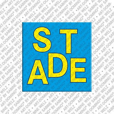 MAGNET-STORIES Stade – Schriftzug Stade