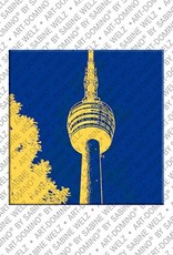 ART-DOMINO® BY SABINE WELZ Stuttgart – Fernsehturm
