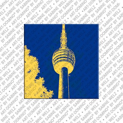 ART-DOMINO® BY SABINE WELZ Stuttgart – Fernsehturm