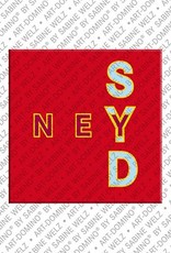 MAGNET-STORIES Sydney – Schriftzug