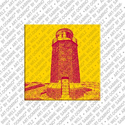ART-DOMINO® BY SABINE WELZ Sylt – Leuchtturm Rotes Kliff 2