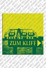 MAGNET-STORIES Sylt – Schild Zum Kliff 2