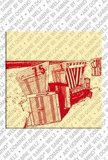 ART-DOMINO® BY SABINE WELZ Sylt – Strandkorb 2