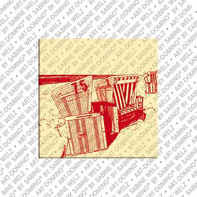 MAGNET-STORIES Sylt – Strandkorb 2