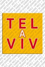 MAGNET-STORIES Tel Aviv  – Schriftzug Tel Aviv