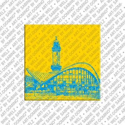 MAGNET-STORIES Warnemünde – Leuchtturm mit Teepott 2