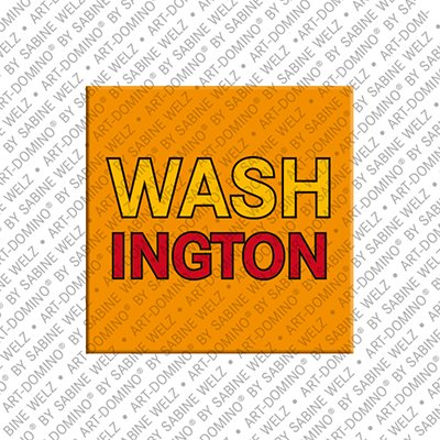MAGNET-STORIES Washington – Schriftzug