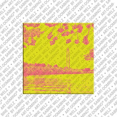 MAGNET-STORIES Washington – Monument + Kirschblüten