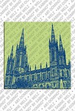 ART-DOMINO® BY SABINE WELZ Wiesbaden – Marktkirche