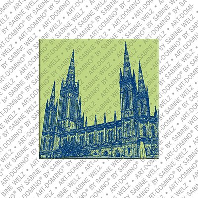ART-DOMINO® BY SABINE WELZ Wiesbaden – Marktkirche