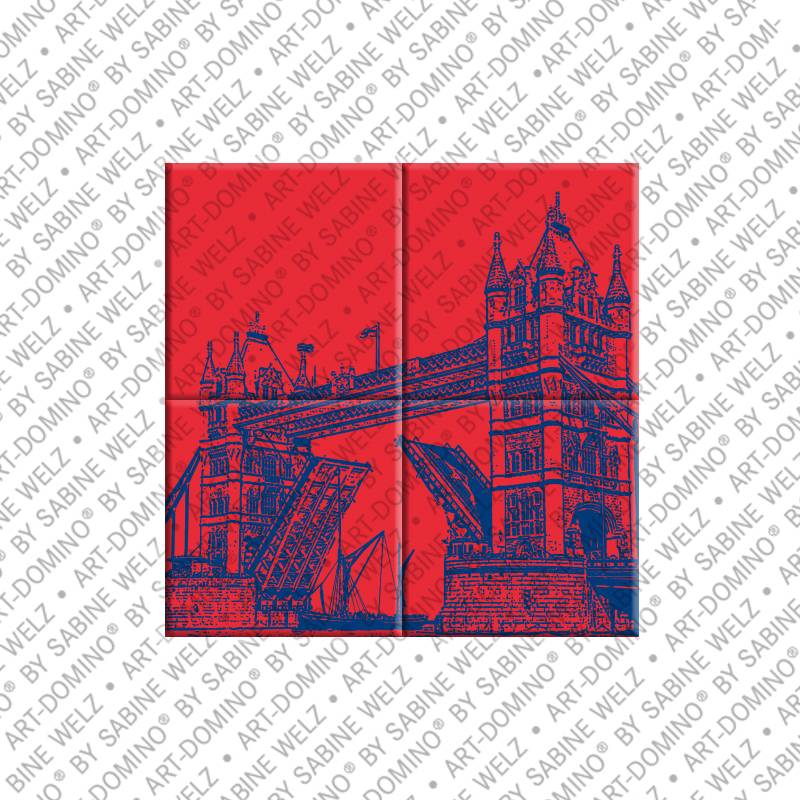 ART-DOMINO® BY SABINE WELZ London – Tower Bridge 1