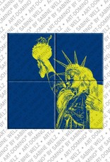 ART-DOMINO® BY SABINE WELZ New York – Statue of Liberty 2