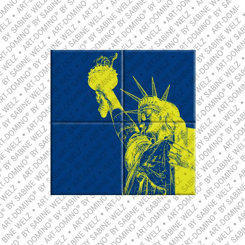 ART-DOMINO® BY SABINE WELZ New York – Statue of Liberty 2