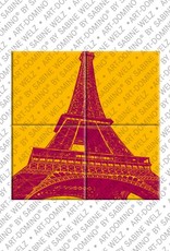 ART-DOMINO® BY SABINE WELZ Paris – Eiffel Tower 2