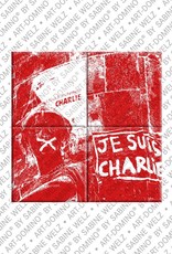 ART-DOMINO® BY SABINE WELZ Paris – "Je suis Charlie"