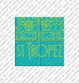 ART-DOMINO® BY SABINE WELZ MAGNETBILD SAINT TROPEZ - 01