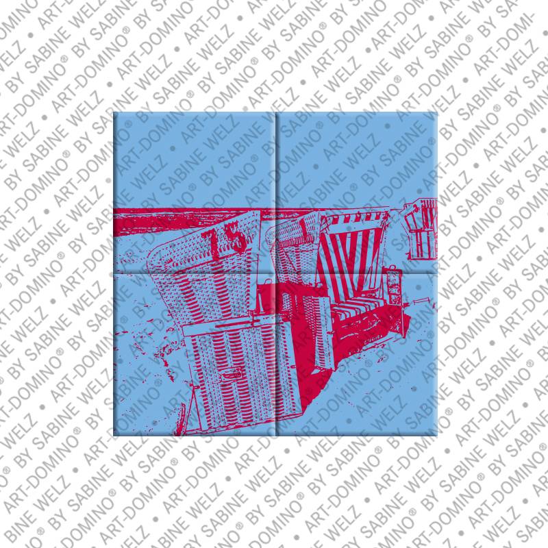 MAGNET-STORIES Sylt – Strandkörbe Weststrand