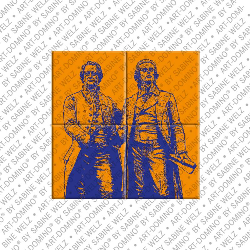 MAGNET-STORIES Weimar – Goethe + Schillerdenkmal