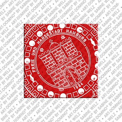ART-DOMINO® BY SABINE WELZ Hamburg – Bodendeckel 2