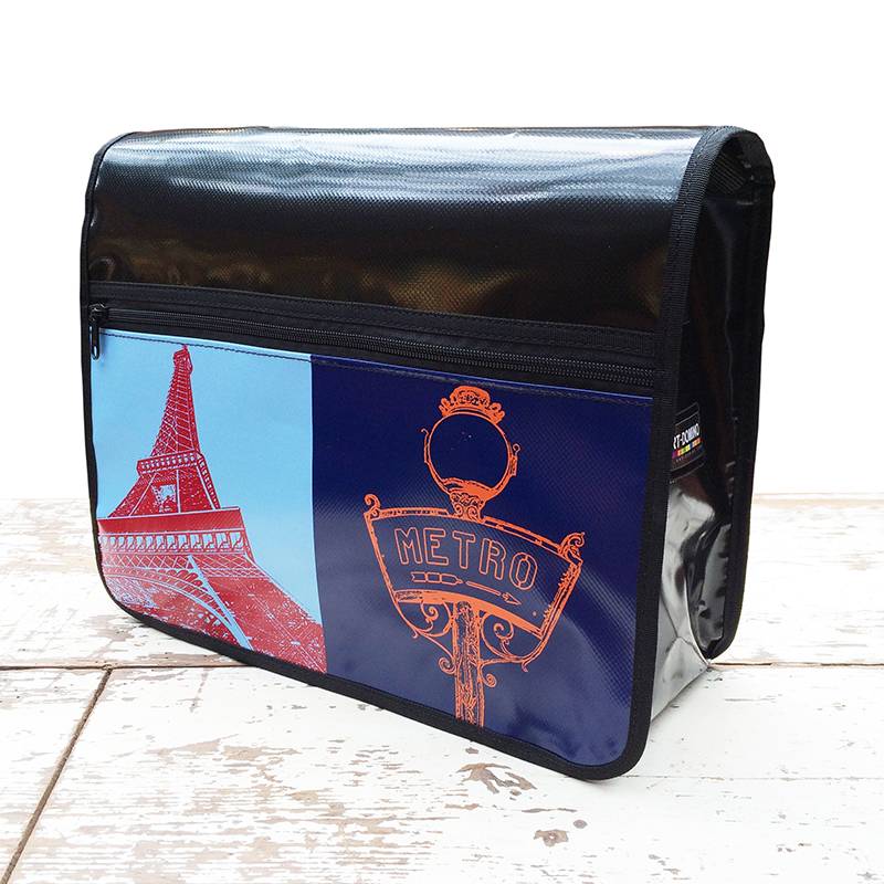 ART-DOMINO® BY SABINE WELZ CITY-BAG PARIS Nr. 406