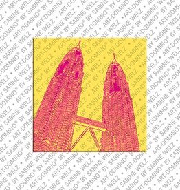 ART-DOMINO® BY SABINE WELZ Magnet Kuala Lumpur - 01