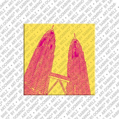 ART-DOMINO® BY SABINE WELZ Kuala Lumpur – Petrona Towers