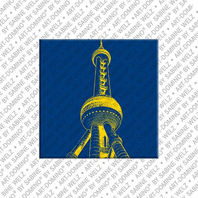 ART-DOMINO® BY SABINE WELZ Shanghai – Oriental Pearl Tower