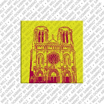 ART-DOMINO® BY SABINE WELZ Nizza – Basilisque Notre-Dame de Nice