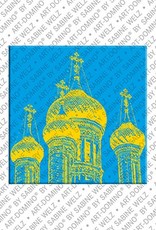 ART-DOMINO® BY SABINE WELZ Nizza – La Cathedrale Orthodoxe Russe Saint-Nicola