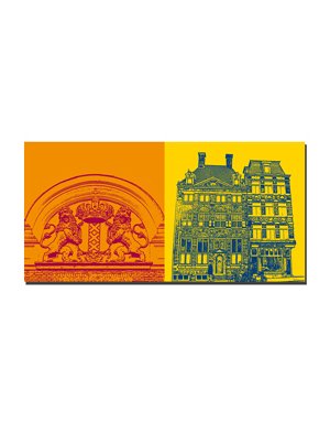 MAGNET-STORIES Amsterdam - Stadtwappen + Rembrandt Huis