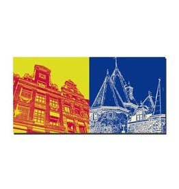 MAGNET-STORIES PICTURE ON CANVAS - AMSTERDAM - 4103