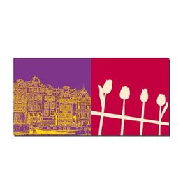 MAGNET-STORIES IMAGE SUR TOILE - AMSTERDAM - 4104