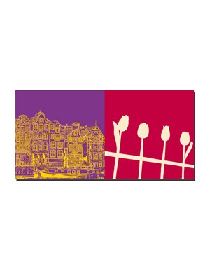 MAGNET-STORIES Amsterdam - Skyline + Am Blumenmarkt