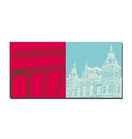 MAGNET-STORIES IMAGE SUR TOILE - AMSTERDAM - 4106