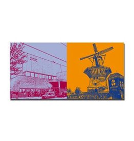 MAGNET-STORIES PICTURE ON CANVAS - AMSTERDAM - 4108