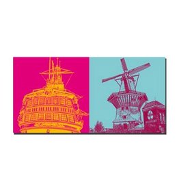 MAGNET-STORIES IMAGE SUR TOILE - AMSTERDAM - 4112