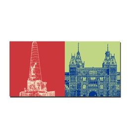 MAGNET-STORIES IMAGE SUR TOILE - AMSTERDAM - 4117